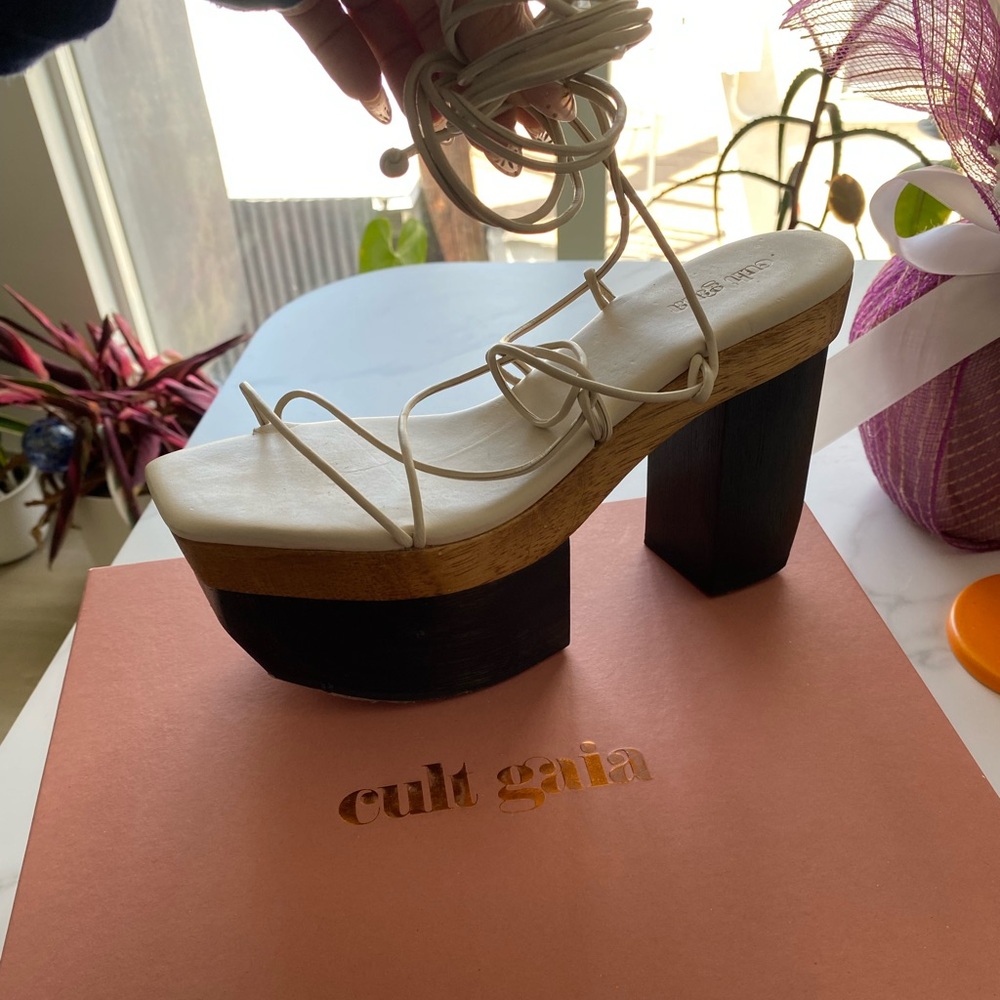 Cult Gaia platform sandals